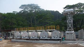 Asphalt Storage and Heating Tank